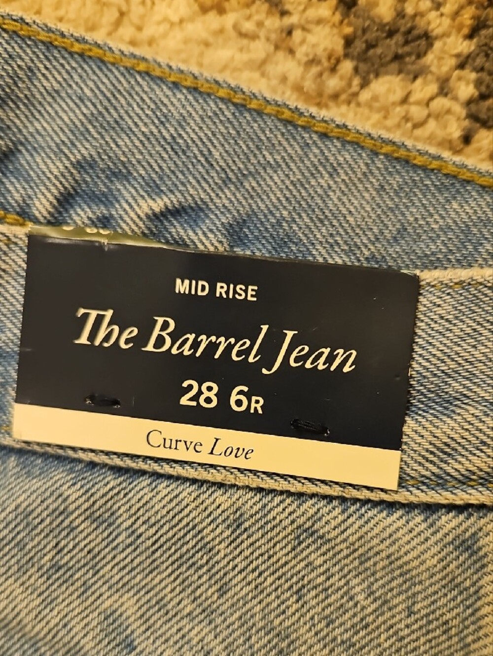 Light Wash High-Rise Wide Leg Jeans for Women - Picture 5 of 7